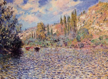 Claude Monet Painting - El Sena en Vetheuil Claude Monet 2
